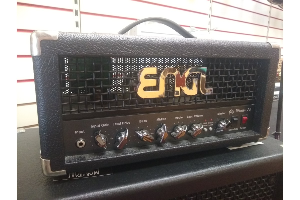 Engl Gig Master 15 Type E315 2-Channel Valve Guitar Amp Head & E112V Pro  12x1 Cab