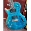 PRS SE Zach Myers 594 Signature Semi Hollow Blue Flame Left Handed Electric With Gig Bag