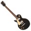 Vintage V10 Coaster Series Les Paul Copy Left Handed In Boulevard Black Gloss