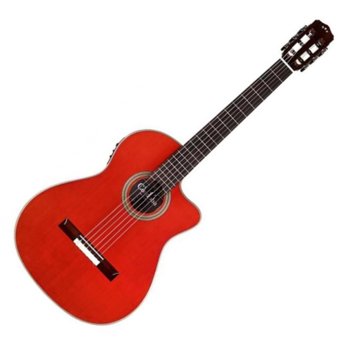 Cordoba GK Studio Negra Wine Red Classical Nylon Electro Acoustic